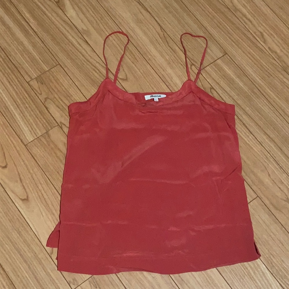 Silk Coral Madewell Cami